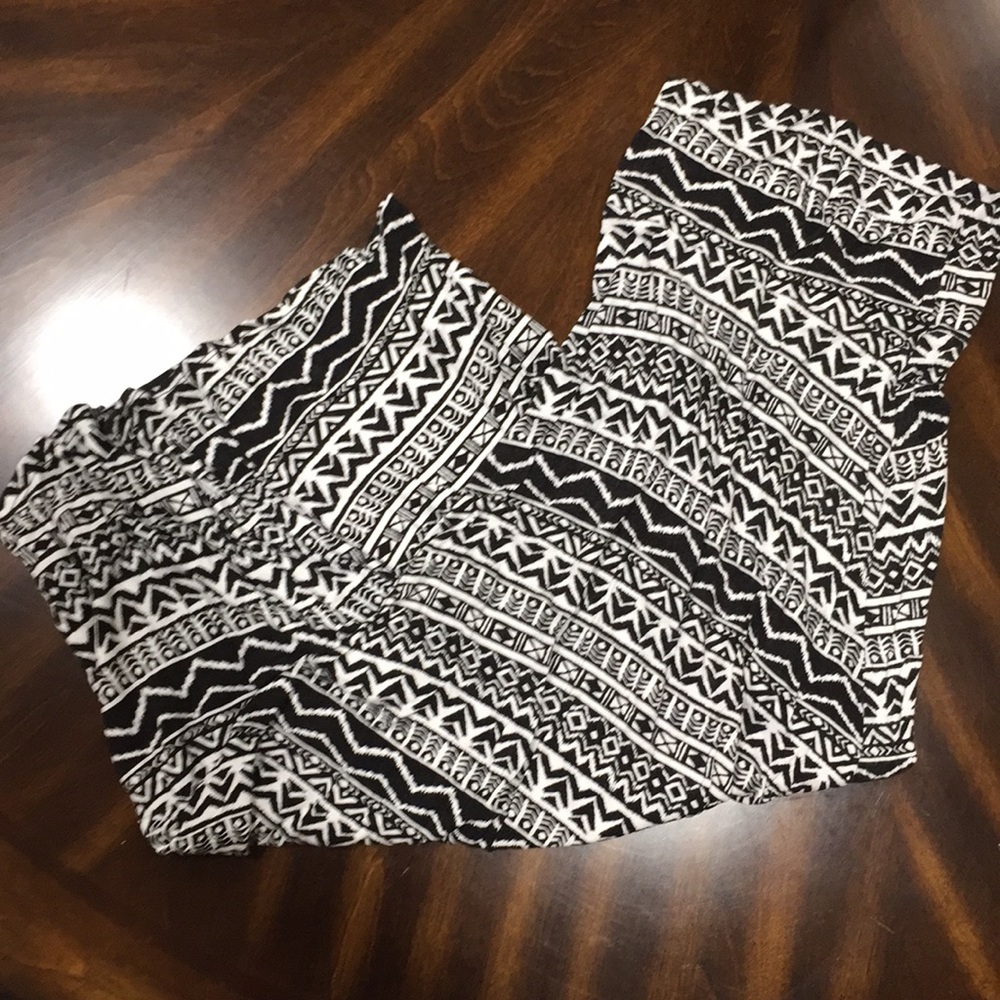 Black & White Maxi Skirt